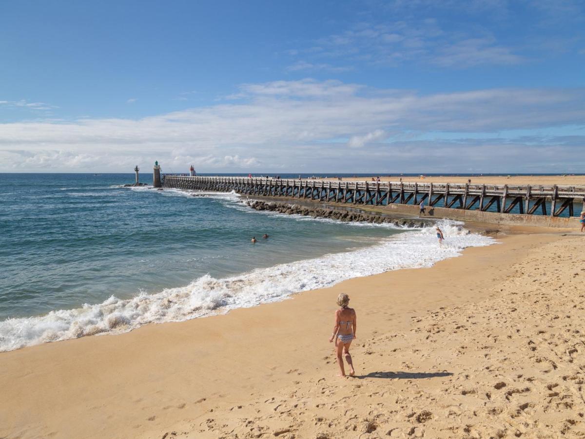 Superbe Appartement Neuf A Deux Pas De La Plage Avec Balcon Et Parking Prive A Capbreton - Fr-1-239-387 Bagian luar foto